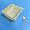 Accesorios para Máquina Empacadora Vertical Banda Transportadora de Cubetas Cubeta Tolva para Cubetas Cubeta de Plástico ABS Tolva de Alimentación con Cubetas Cadena de Cubetas