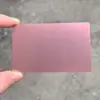 Lámina de metal aluminio de 0.45 mm de espesor/tarjeta de presentación de marcado láser de fibra/material de depuración de grabado tarjeta de aluminio negro mate