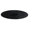 Alfombrilla antideslizante para interior de coche, ovalada, fuerte adhesión, para coche grande, consola central, adornos, alfombrilla de almacenamiento de leopardo, venta al por mayor