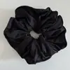 Estilo K de Anillo para el Cabello de Intestino Grueso con Borde de Hongo Dulce Elegante Diadema de Color Puro Grande Flor para el Cabello de Niña Accesorio para el Cabello de Tela