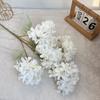 5 hortensias de simulación para bodas, auditorio, techo alto, hilera de flores, decoración de caminos, arreglos florales, exhibición en el hogar del hotel.