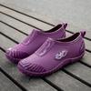 Botas de Chuva Transfronteiriças Femininas Adulto Roupa Externa Estilo Coreano Antiderrapante Impermeável Botas de Chuva Cano Curto Baixo Primavera e Outono Boca Rasa Sapatos de Borracha de Trabalho
