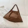Bolso de Lunares de Moda para Mujer 2026 Nuevo Otoño Casual de Pana Bolso de Hombro Único Gran Capacidad Bolso Tote para Viajes Diarios