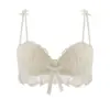Conjunto de Sutiã Pure Desire Feminino Reunião de Seios Pequenos Seios Grandes e Planos Suporte Superior Especial Anti-queda Sutiã Sem Aro Copo AA