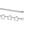 Cadena de combinación de estrella de cinco puntas de metal simple con joyería transfronteriza de Europa y Estados Unidos, decoración que combina con todo, cadena de cintura para vestido.