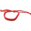 Pulsera de cuerda trenzada hecha a mano de doble línea con línea roja de color unisex al por mayor este año joyería de flor de durazno cuerda roja cuerda de mano