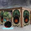 Cortina Ventana Pantalla Impermeable Exterior Comercio Exterior Transfronterizo Pabellón Moderno Amazon Transfronterizo Toldo Protector Solar Serie Bosque