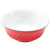 Cuenco de sarga de dos colores de melamina, cuenco de plástico de resina tipo porcelana, cuenco de sopa de comida rápida, cuenco de arroz, cuenco de gachas de desayuno, cuenco de sopa de fideos comercial