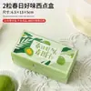 Caja de regalo portátil Qingtuan Caja de embalaje para soufflé de fruta Qingming Caja especial para hornear pasteles chinos Xue mei Niang al por mayor