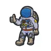 Em estoque fornecimento transfronteiriço agência espacial STS descoberta Apollo astronauta velcro braçadeira bordado pano etiqueta