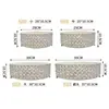Soporte de cristal para tartas, expositor de postres de boda, espejo acrílico, plato para tartas, plato para tartas y plato para frutas, gran oferta transfronteriza