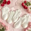 Calcetines Cortos para Hombre y Mujer, Nuevos Populares Primavera y Verano Delgados de Tubo Corto Transpirables Calcetines de Barco Bajos para Mujer, Moda Hecho Listo Venta al por Mayor