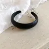 Conjunto de Pulsera Abierta y Anillo Ovalados de Resina Transfronterizos Europeos y Americanos, Sencillo y Elegante, con Diseño Único, Joyería de Nicho