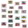 Parches bordados de colores transfronterizos en inglés, parches con citas motivacionales, parches divertidos de bordado de letras para ropa