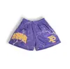 Nova Marca de Moda Americana Esportes Fitness Casual Quick-drying Shorts Malha Masculina Beach Fitness Outdoor Sports Shorts