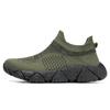 2025 Nuevos Zapatos Casuales de Malla Transpirable Transfronterizos para Hombre Calcetines de Moda Tendencia Zapatos para Hombre Estilo Coreano Zapatos Deportivos Ligeros para Hombre