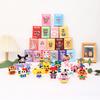 Mini boneca de desenho animado compatível com blocos de construção Lego, enfeites de mesa, blocos de construção, micropartículas, brinquedos infantis montados, atacado
