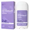 Desodorante Antiperspirante em Bastão 80g Lavanda Flor de Cravo Sem Alumínio Amigo da Pele para Odor nas Axilas Fragrância Fresca Balm Antiperspirante
