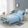 Ropa de cama Ropa de cama al por mayor Clínica Hospital Ropa de cama Juego de tres piezas Prevención de epidemias Aislamiento Sábanas de cama médica Funda de edredón Hogar de ancianos