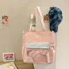 Bolso Estilo Universitario Estudiantes Universitarias Nueva Moda Gran Capacidad Bolso Tote Portátil Estudiantes de Secundaria Bolso de Hombro Cruzado Moderno