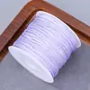 Balde pequeno A-line Acessórios de joias DIY, pulseira de cordão trançado colorido feita à mão, material de cordão semiacabado para tecelagem de nó chinês
