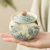 Fábrica Xiangyang Flor Meng Conejo Olla de Mano Tetera China Horno Ru Juego de Té de Cerámica para Recibir Invitados Tetera de Té Kung Fu