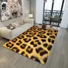 Alfombra Lavable de Cachemir Sintético Hecha a Medida por el Fabricante, Alfombra de Sala de Estar Transfronteriza con Estampado de Animales Sintéticos, Alfombra de Cobertura Total para Área Grande