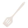 Juego de utensilios de cocina de silicona color blanco crema estilo nórdico, resistente a altas temperaturas, sartén antiadherente, espátula, cuchara de silicona, colador, cocina doméstica