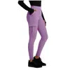 Pantalones Deportivos para Mujer Transfronterizos Amazon Transpirables Levanta Glúteos Bolsillo con Botón Sensación de Piel Desnuda Yoga Adelgazantes Ajustados