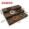 Expositor de joyería de alta calidad, escalera de tres niveles, soporte de exhibición para pulseras, jade, soporte para collares, pulseras, joyero
