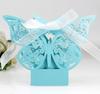Caja de dulces dorada con mariposa hueca para boda Amazon caja de embalaje de dulces de chocolate venta al por mayor Shenzhen