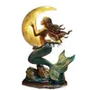 Luz de Noche Creativa Transfronteriza Diosa Luna Pájaro Estatua Retro Escena de Escritorio para el Hogar Decoración de Atmósfera