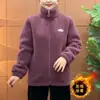 Nueva Chaqueta de Polar Otoño e Invierno para Mamá, Ropa para Mujeres de Mediana Edad y Mayores, Polar Engrosado, Abrigo de Algodón Cálido y Holgado