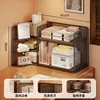 Prateleira de armazenamento de mesa, estante de canto, armazenamento de livros simples para mesa de escritório, estante pequena de canto para estação de trabalho multicamadas