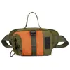 Bolsa Transversal Color Block Casual para o Peito, Nova Bolsa de Mão com Cordão Estilo Coreano, Bolsa Tendência para Celular