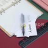 PVC saco transparente A6 livro de contas de mão A5 arquivo de armazenamento saco de informações saco bloco de notas cartão de visita livro B5 saco de folhas soltas