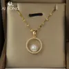 Aitong Joyería Trébol de Cuatro Hojas Suerte Nicho Collar de Lujo Collar Clásico Exquisito Estilo Retro Collar Versátil