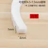 Envío el mismo díaTira de sellado para huecos de puertas y ventanas Tira de lana autoadhesiva para ventanas Aleación de aluminio Tira cortavientos para huecos de puertas