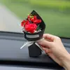 Pequeño Ramo Día de San Valentín Rosas Mini Regalo de Bolsillo para Novia Regalo de Mano Gypsophila Flores Secas Mayoreo