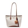 Bolso vintage de gran capacidad para mujer, bolso de mano de estilo coreano de moda 2025, bolso de hombro simple y versátil, bolso de mano bajo el brazo.