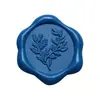 Pegatinas de cera de hoja de eucalipto, 135 colores disponibles, láminas de cera para bodas, sellos para botellas, sellos para sobres, pegatinas de sello de cera para fuego