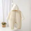 Macacão de Veludo com Capuz para Bebês e Crianças Pequenas, Estilo Novo Outono e Inverno, para Homens e Mulheres, Conjunto de Duas Peças de Roupas Acolchoadas para Passeio Esportivo, Moderno