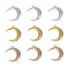 Nuevo accesorio de joyería de aleación, colgante de luna individual, decoración simple para pulseras, collares y llaveros L640