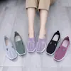 Sapatos Femininos Verão Novos Casuais Temu Fábrica Transfronteiriça Solado Macio Respirável Moda Sapatos de Mãe Tênis Feminino Dropshipping