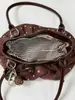 Bolso de mano de lunares estilo coreano, relajado y elegante, un nuevo diseño 2026, perfecto para el trabajo, los desplazamientos y los viajes.