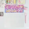 Empaque de bolsillo plano con cabezal de tarjeta extragrande, empaque estilo coreano, protección de tarjeta, materiales de empaque para joyería, tarjetas de empaque