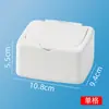 Caja de almacenamiento pequeña y creativa para palillos de dientes, hisopos de algodón, agujas e hilo, cilindros de almacenamiento, botones, joyas, anillos de cuero, bandas de goma, caja de acabado