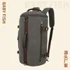 Nueva Bolsa de Lona para Viajes al Aire Libre, Gran Capacidad, Bolsa de Viaje Conveniente, Mochila Transfronteriza, Mochila de Moda