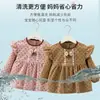 Ropa de abrigo infantil estilo princesa para otoño e invierno, babero para bebé para comer, delantal impermeable y resistente a las manchas, diseño reversible para bebés y niños pequeños