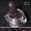 Decorações para Nail Art em Pó de Diamante Triturado Super Brilhante, Pó Glitter Diamante Deslumbrante de Ângulo Reto, Pó de Cristal Colorido com Strass Transfronteiriço